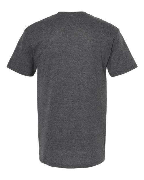 M&O 4800, Men's Gold Soft Touch T-shirt, Dark Heather