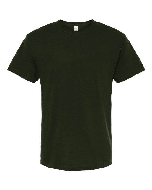 M&O 4800, Men's Gold Soft Touch T-shirt, Forest Green