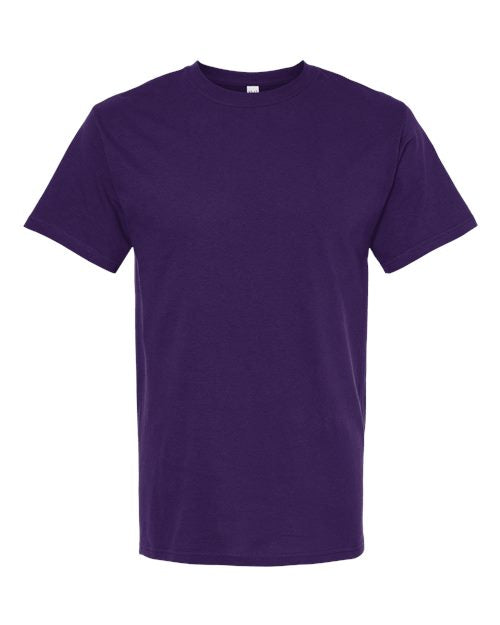 M&O 4800, Men's Gold Soft Touch T-shirt, Purple