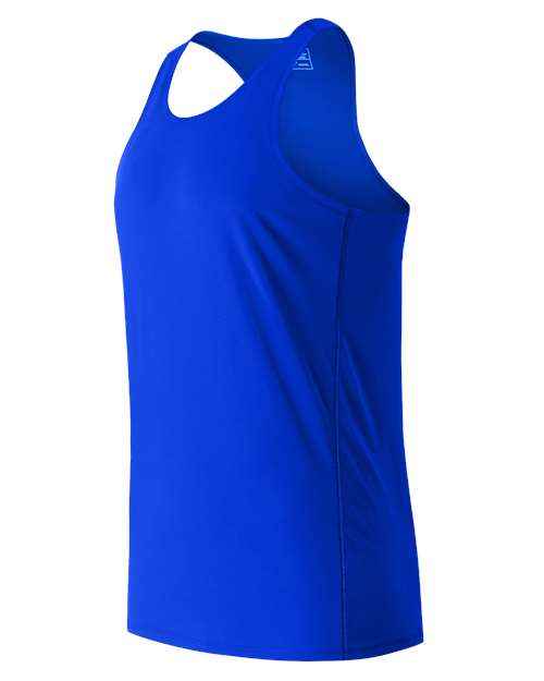 Tank Top - - 9442 Royal 2XL 01561 Activewear Adult Athletics Closeout Moisture-Management MT01017P New Balance Performance Polyester Polyester - 100% T-Shirts Tank Tops Tops Visible Logos