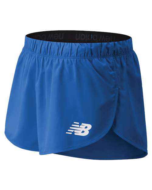New Balance Women's Split Shorts 9451 - Lightweight Performance Athletics Gear Royal XL lightweight athletic shorts New Balance women's shorts performance running gear women's split shorts