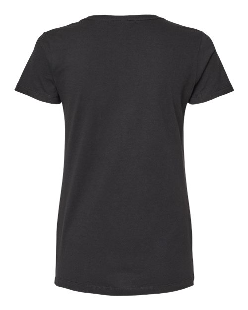 M&O 4810, Women's Gold Soft Touch T-shirt, Black