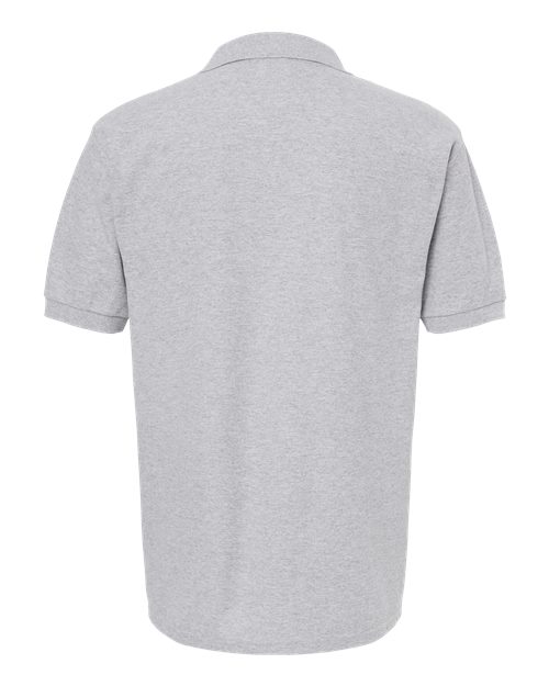 M&O 7002, Ring-spun Piqué Polo, Athletic Grey