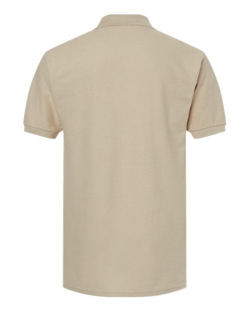M&O 7002, Ring-spun Piqué Polo, Sand