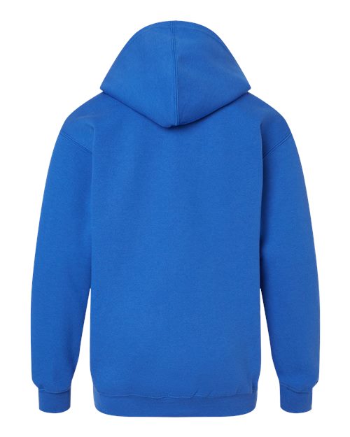 M&O 3322, Youth Fleece Pullover Hoodie, Royal