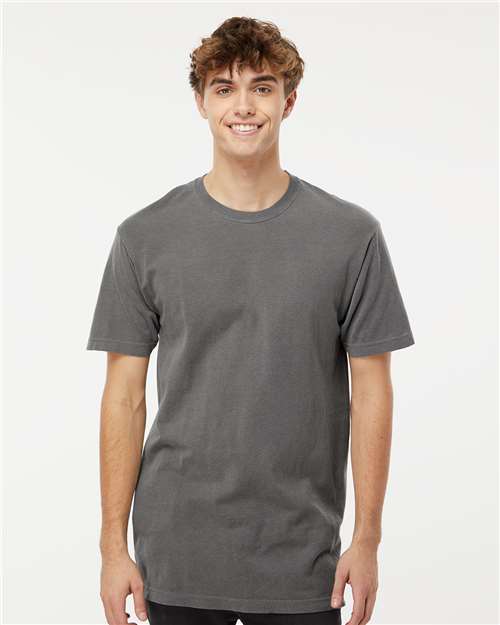 M&O 6500M, Unisex Vintage Garment-dyed T-shirt, Grey