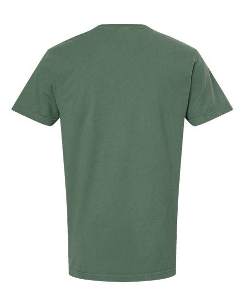 M&O 6500M, Unisex Vintage Garment-dyed T-shirt, Light Green
