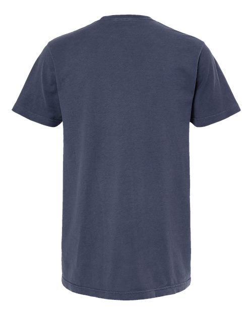 M&O 6500M, Unisex Vintage Garment-dyed T-shirt, Navy