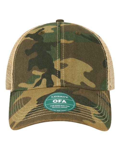Old Favorite Trucker Cap - Stylish Comfort - 9659 Army Camo Khaki Adjustable Casual Cap Fashion Old Favorite Trucker Cap Stylish Comfort Cap Trucker Hat for Every Day