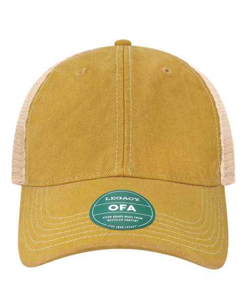 Old Favorite Trucker Cap - Stylish Comfort - 9659 Yellow Khaki Adjustable Casual Cap Fashion Old Favorite Trucker Cap Stylish Comfort Cap Trucker Hat for Every Day