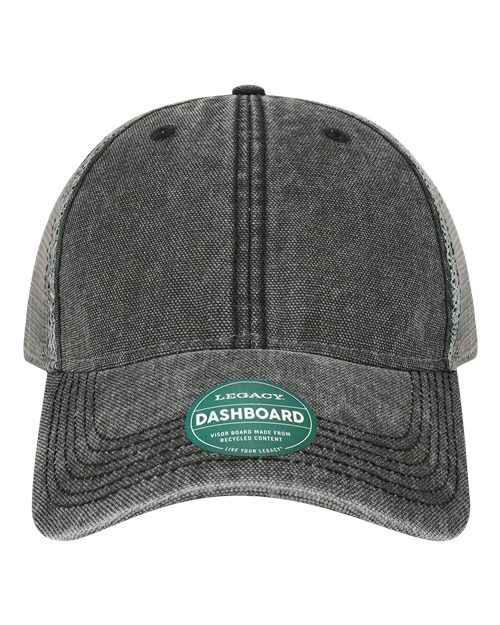 Dashboard Trucker Cap - - 9661 Black Grey Adjustable 57395 Company Store Hats Company Store Headwear Company Store Style Guide Cotton - Combed Digital Nomadism DTA Explore and Travel Fitness and Wellness Go To Fashion Hats Headwear LEGACY Mens & Unisex Polyester Six-Panel Snapback Summer Style Guide 2023 Truckers Unstructured