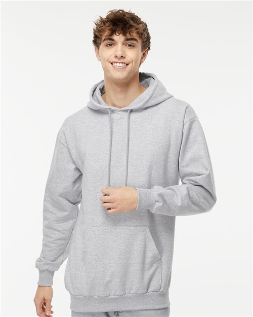 Hooded Sweatshirt - - 9410 00739 14 oz and over Adult Blends Cotton - Over 50% Cuffed / Cuffs Drawstring Fleece Fleece - Premium - Hood Heavy (Over 6 oz) Hooded KF9011 King Fashion Long Sleeves Mens & Unisex Pockets Polyester Ribbed Sweatshirts Sweatshirts & Fleece Tops