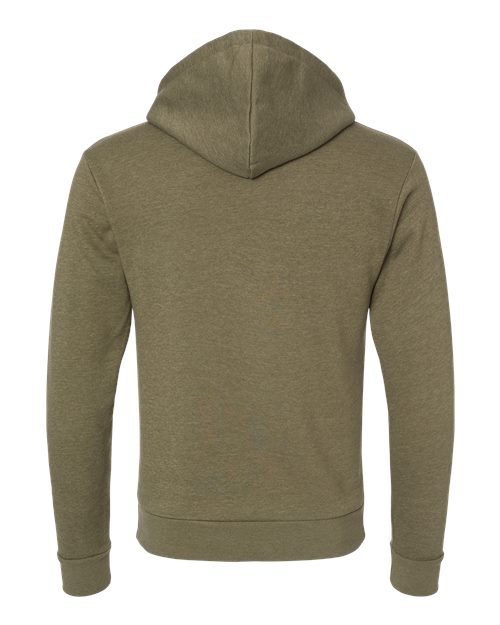 Next Level 9302, Unisex Malibu Hoodie Sweatshirt, Heather Military Green