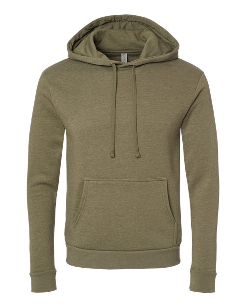 Next Level 9302, Unisex Malibu Hoodie Sweatshirt, Heather Military Green
