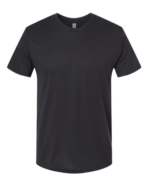 Next Level 6010, Unisex Triblend Tee, Graphite Black