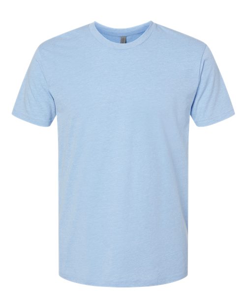 Next Level 6210, Unisex Cvc Tee, Heather Columbia Blue