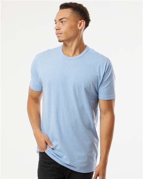 Next Level 6210, Unisex Cvc Tee, Heather Columbia Blue