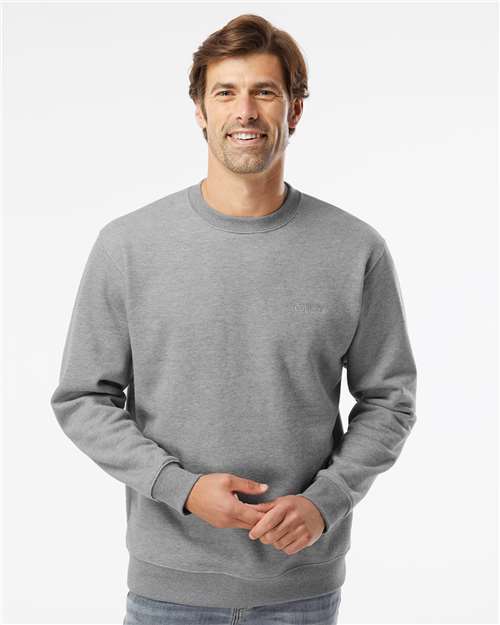 Columbia 141160, Men's Hart Mountain Ii Crewneck Sweatshirt, Charcoal Heather