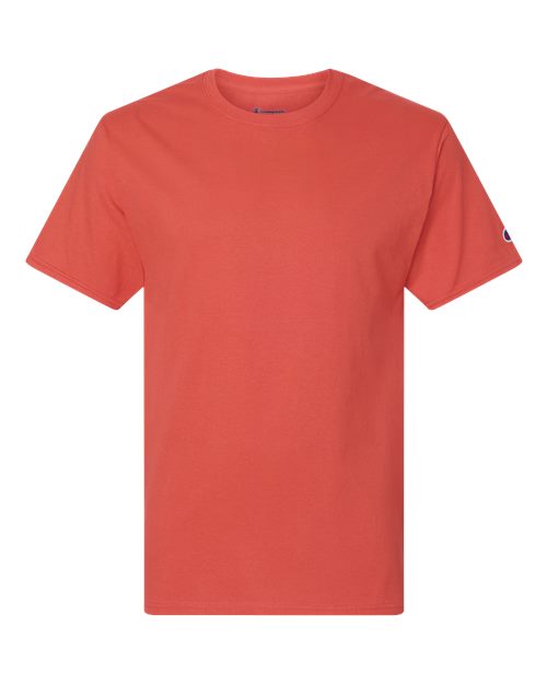 Champion T425, Unisex Classic T-shirt, Red River Clay