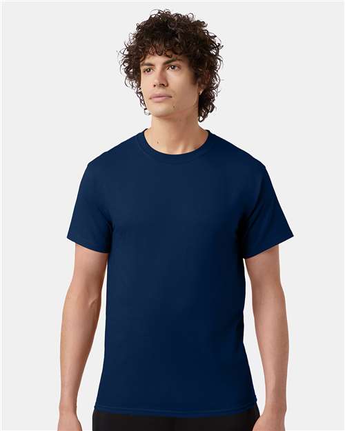 Champion T425, Unisex Classic T-shirt, Late Night Blue