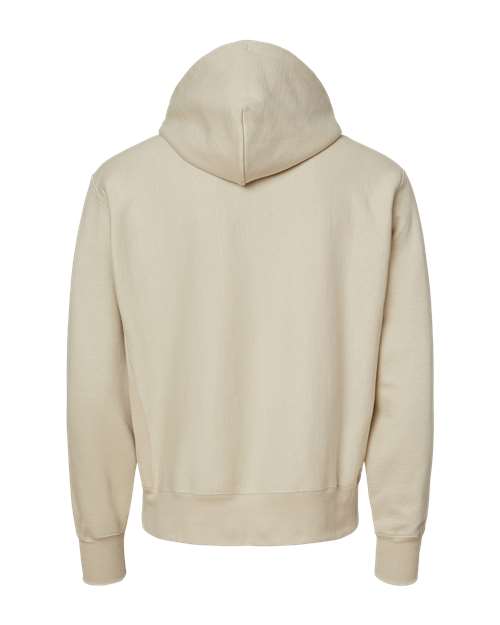 Champion S101, Unisex Reverse Weave Hooded Sweatshirt, Sand
