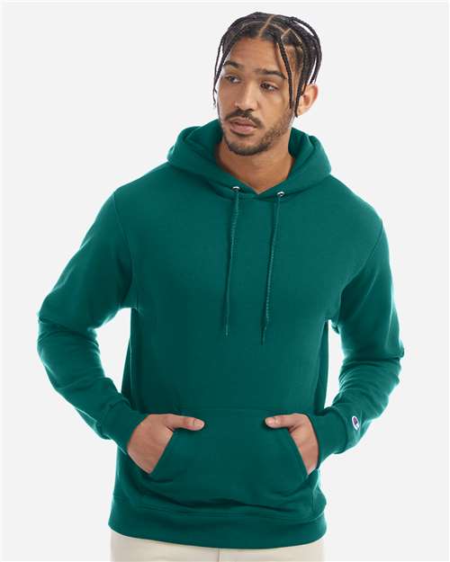 Champion S700, Unisex Powerblend Hooded Sweatshirt, Emerald Green
