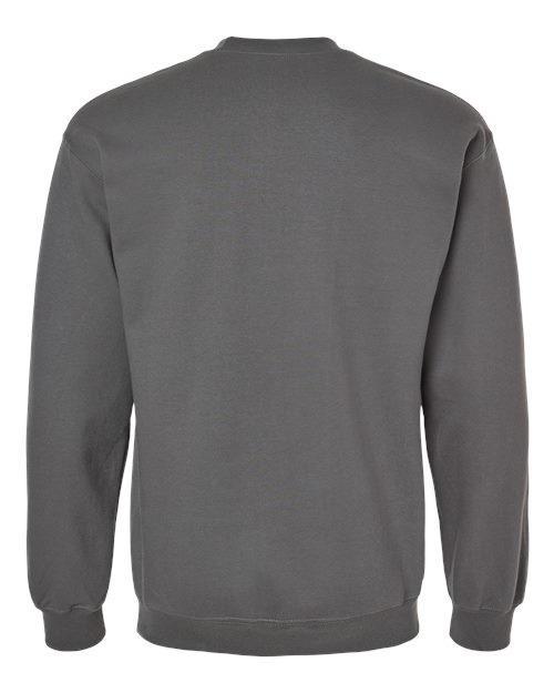 Gildan SF000 Unisex Softstyle® Midweight Crewneck Sweatshirt Cotton Cotton-Poly Blend Crewneck Fleece Midweight Moisture-Wicking Outerwear Polyester Regular Fit Spandex Sport / Athletic Super Heavyweight Sweatshirts & Fleece Tear-Away Label Tops Womens Womens Tops