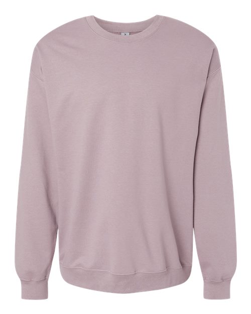 Gildan SF000 Unisex Softstyle® Midweight Crewneck Sweatshirt Cotton Cotton-Poly Blend Crewneck Fleece Midweight Moisture-Wicking Outerwear Polyester Regular Fit Spandex Sport / Athletic Super Heavyweight Sweatshirts & Fleece Tear-Away Label Tops Womens Womens Tops