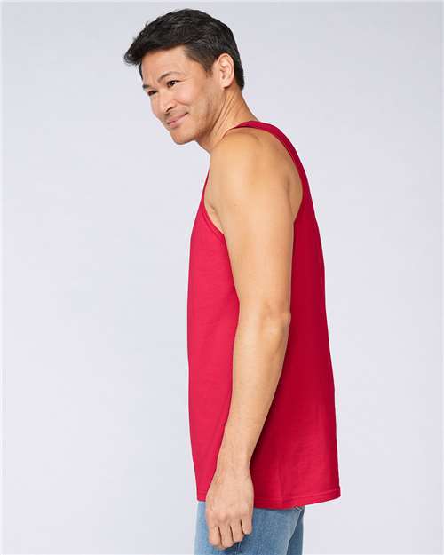 Gildan 64200, Unisex Softstyle Tank Top, Red