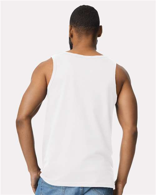 Gildan 64200, Unisex Softstyle Tank Top, White