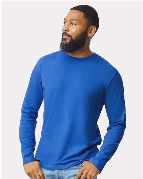 Gildan 64400, Unisex Softstyle Long Sleeve T-shirt, Royal