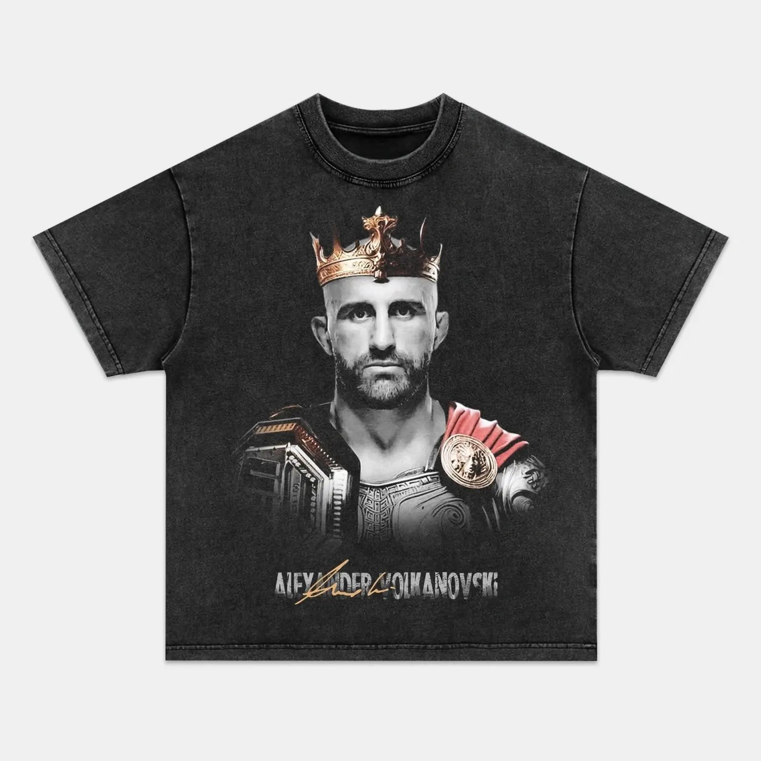 ALEXANDER VOLKANOVSKI V3 TEE - Toronto Embroidery boxing bulk orders custom decoration custom embroidery custom shirts custom t-shirts durable embroidered shirts embroidery service fast turnaround fighters long lasting premium quality professional embroidery professional grade sport tee shirts toronto embroidery trvibe apparel