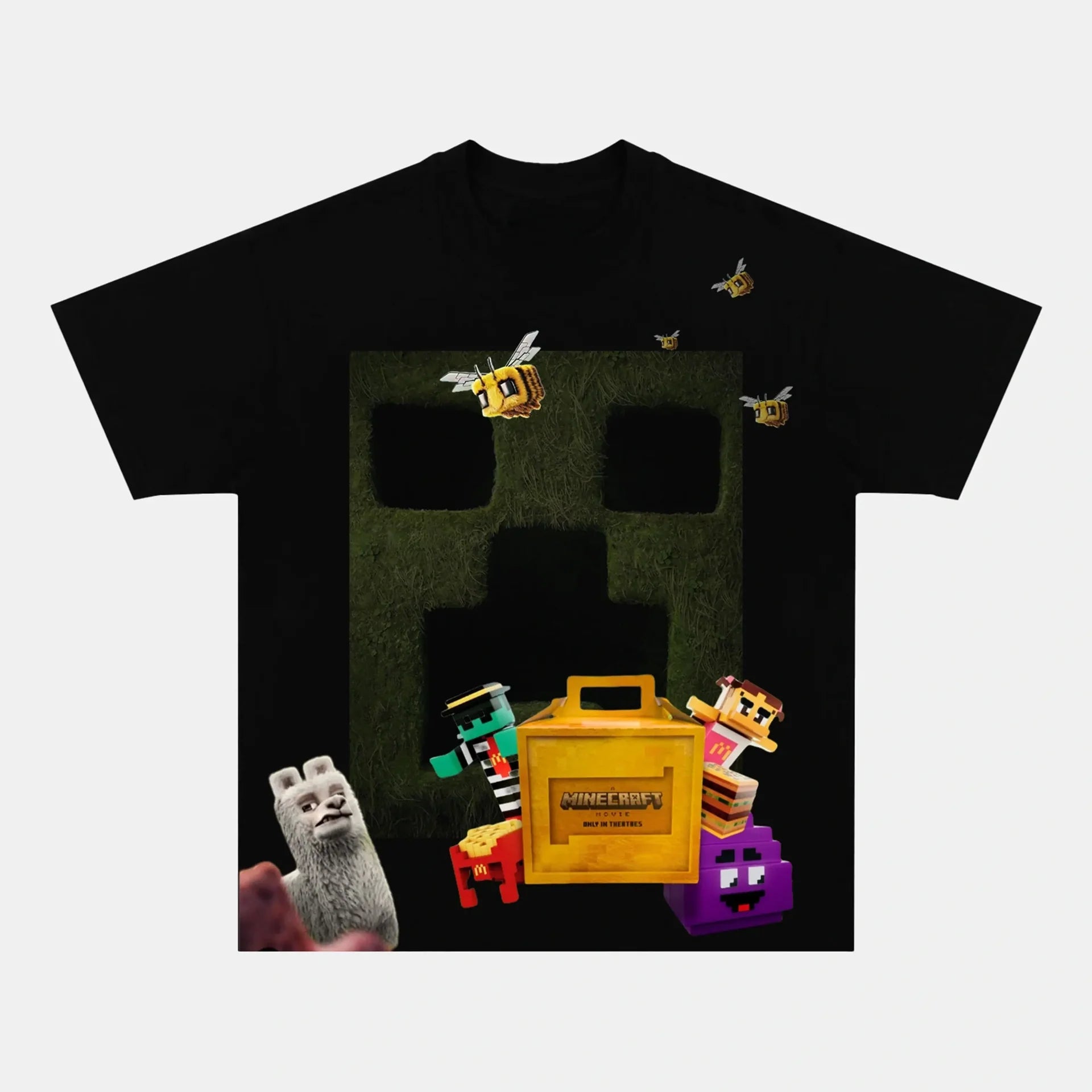 A MINECRAFT MOVIE V13 TEE GAMES MOVIES