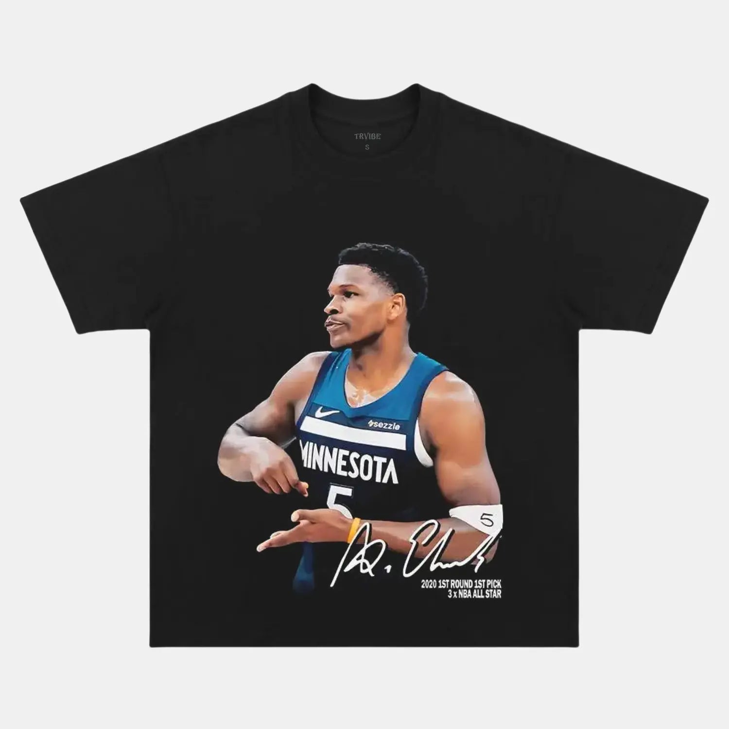 ANTHONY EDWARDS VINTAGE CLOTHES 13.0 - Toronto Embroidery basketball bulk orders custom decoration custom embroidery durable embroidery service fast turnaround long lasting nba premium quality professional embroidery professional grade sport toronto embroidery trvibe apparel