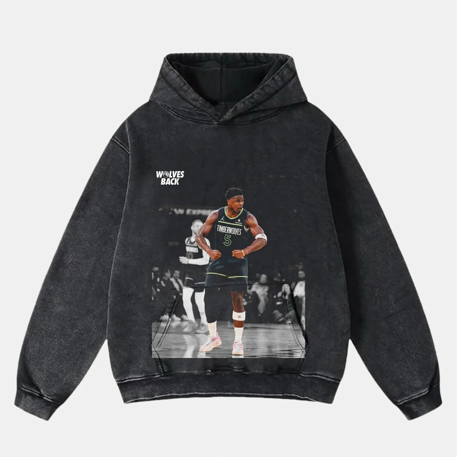 ANTHONY EDWARDS VINTAGE CLOTHES 5.0 - Toronto Embroidery basketball bulk orders custom decoration custom embroidery durable embroidery service fast turnaround long lasting nba premium quality professional embroidery professional grade sport toronto embroidery trvibe apparel