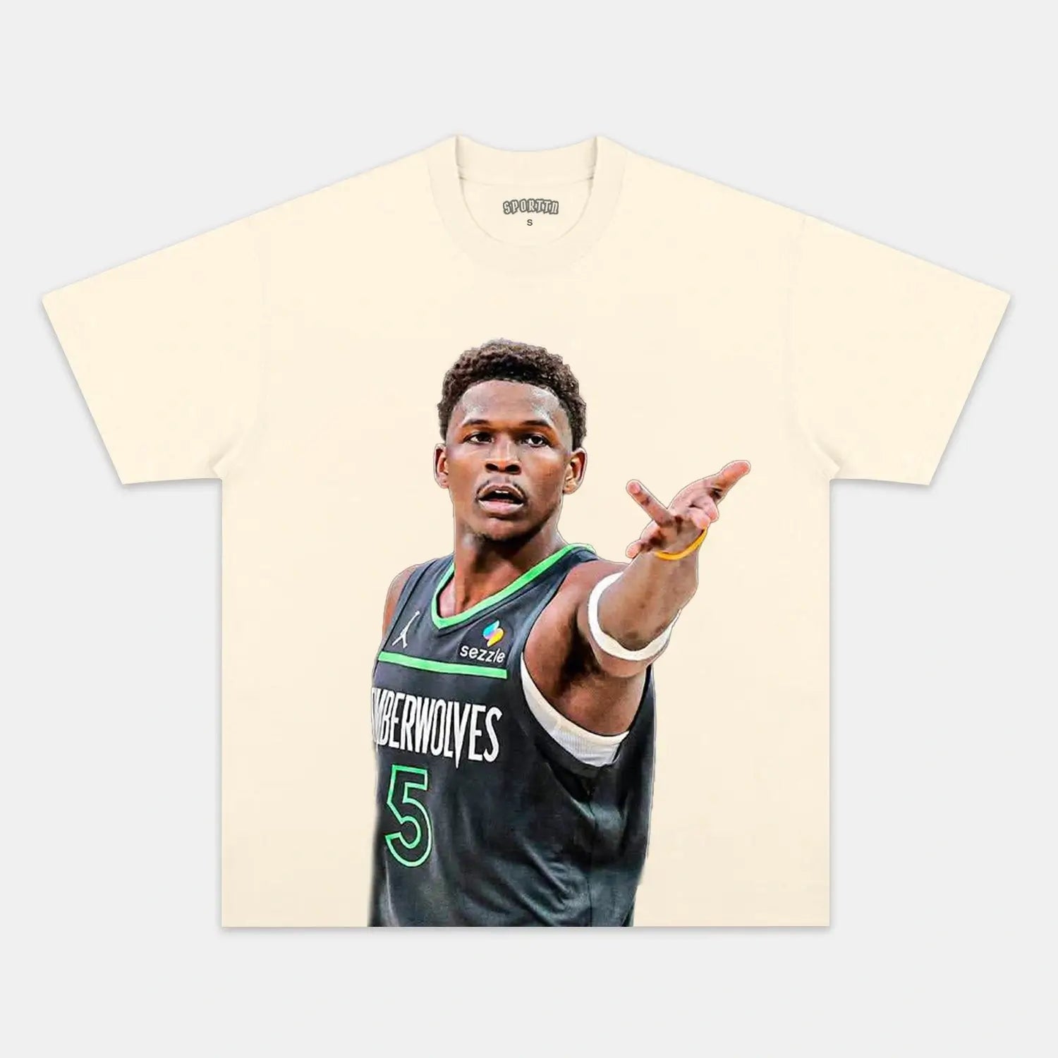 Premium ANTHONY EDWARDS VINTAGE TEE 9.0 | Custom Embroidery Available - Fast Turnaround BASKETBALL NBA SPORT