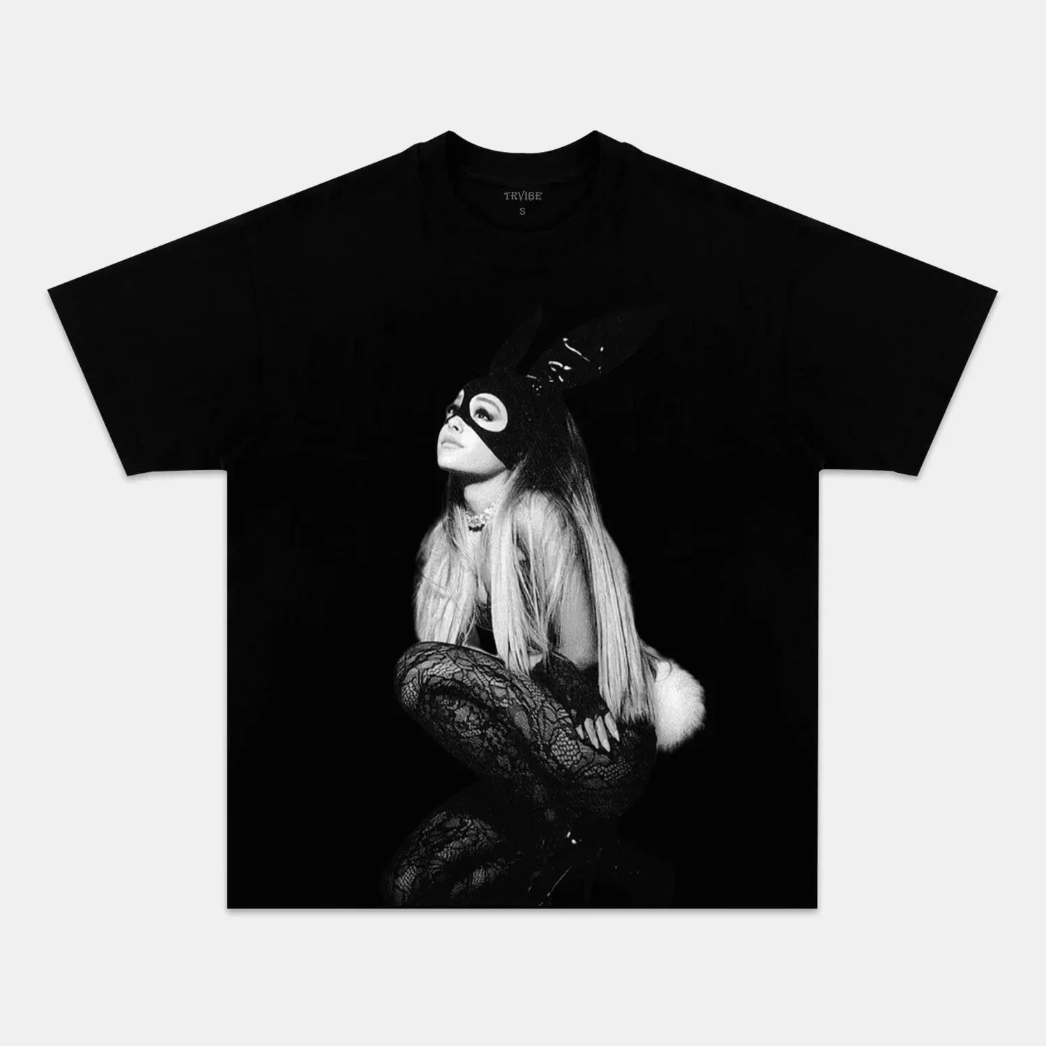 ARIANA GRANDE TEE 5.24 - Toronto Embroidery bulk orders custom decoration custom embroidery custom shirts custom t-shirts durable embroidered shirts embroidery service fast turnaround long lasting music pop premium quality professional embroidery professional grade tee shirts toronto embroidery trvibe apparel