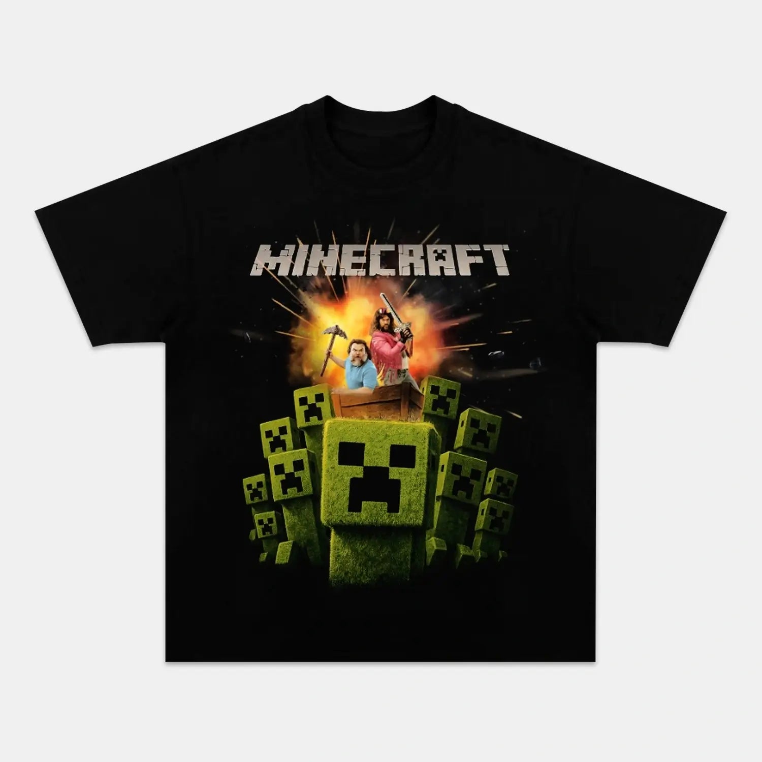 A MINECRAFT MOVIE V4 TEE GAMES