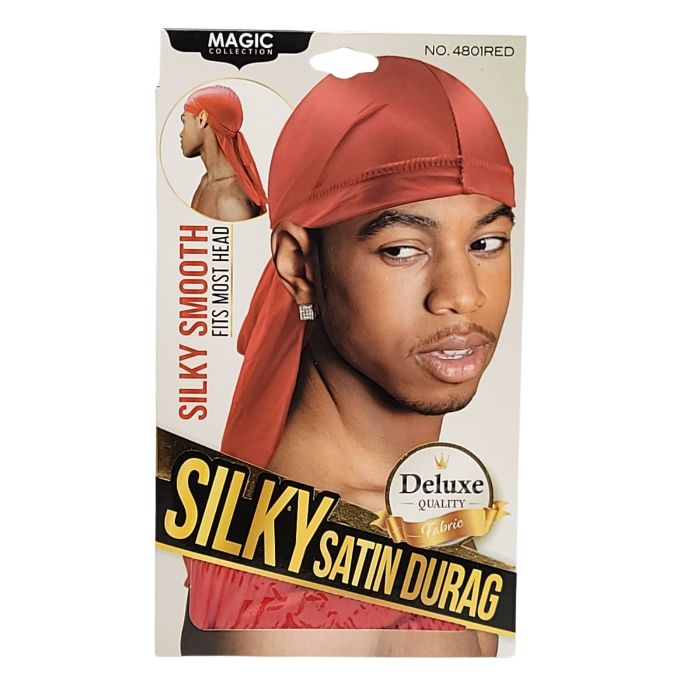 Durag - Silky Satin, Various Colours, One Size Accessories Durag Silky