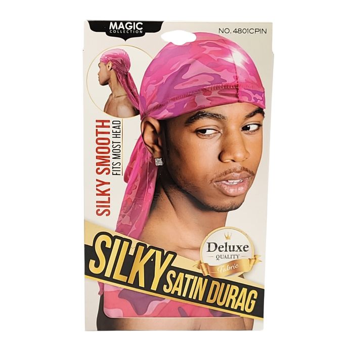 Durag - Silky Satin, Various Colours, One Size Accessories Durag Silky