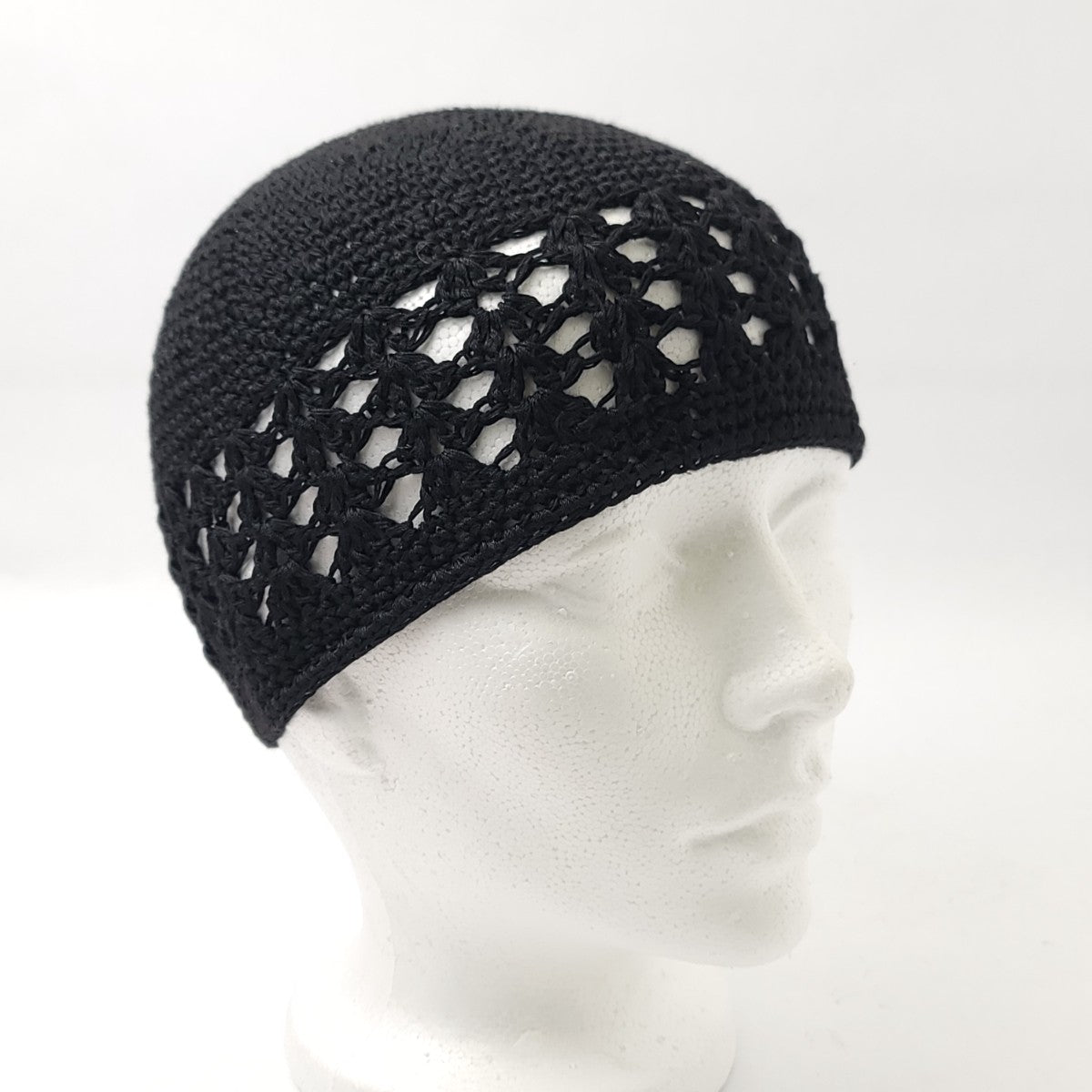 KUFI Knitted Snood, Beanie, Skull Cap - Multi-Coloured, One Size Black Accessories Dozen Special