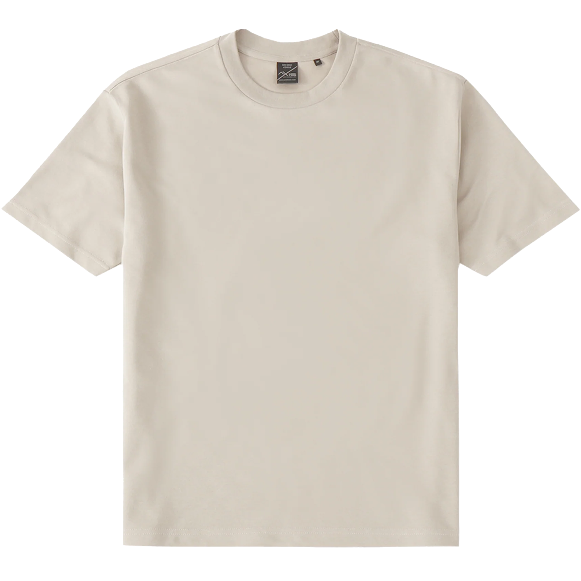 7010 - Dri Ease Oversized Tee Almond 7010 AXISM COTTON / POLYESTER DRI EASE DROP SHOULDER MEN MIDWEIGHT OVERSIZED tearaway