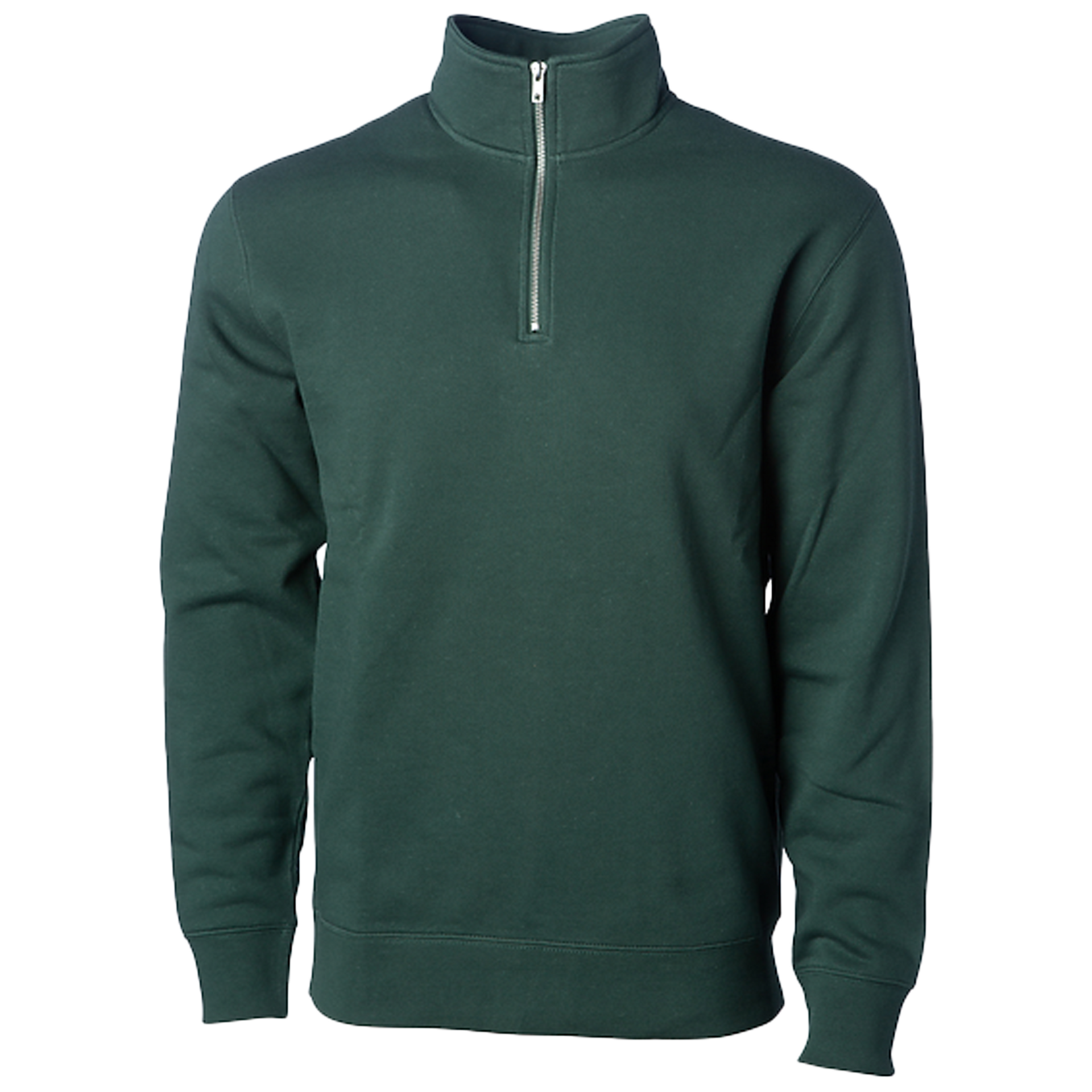 SS4600QZ - Midweight Quarter Zip Alpine Green 1/4 ZIP COTTON / POLYESTER INDEPENDENT MEN MIDWEIGHT QUARTER ZIP REGULAR SS4600QZ STANDARD SUPPLY tearaway