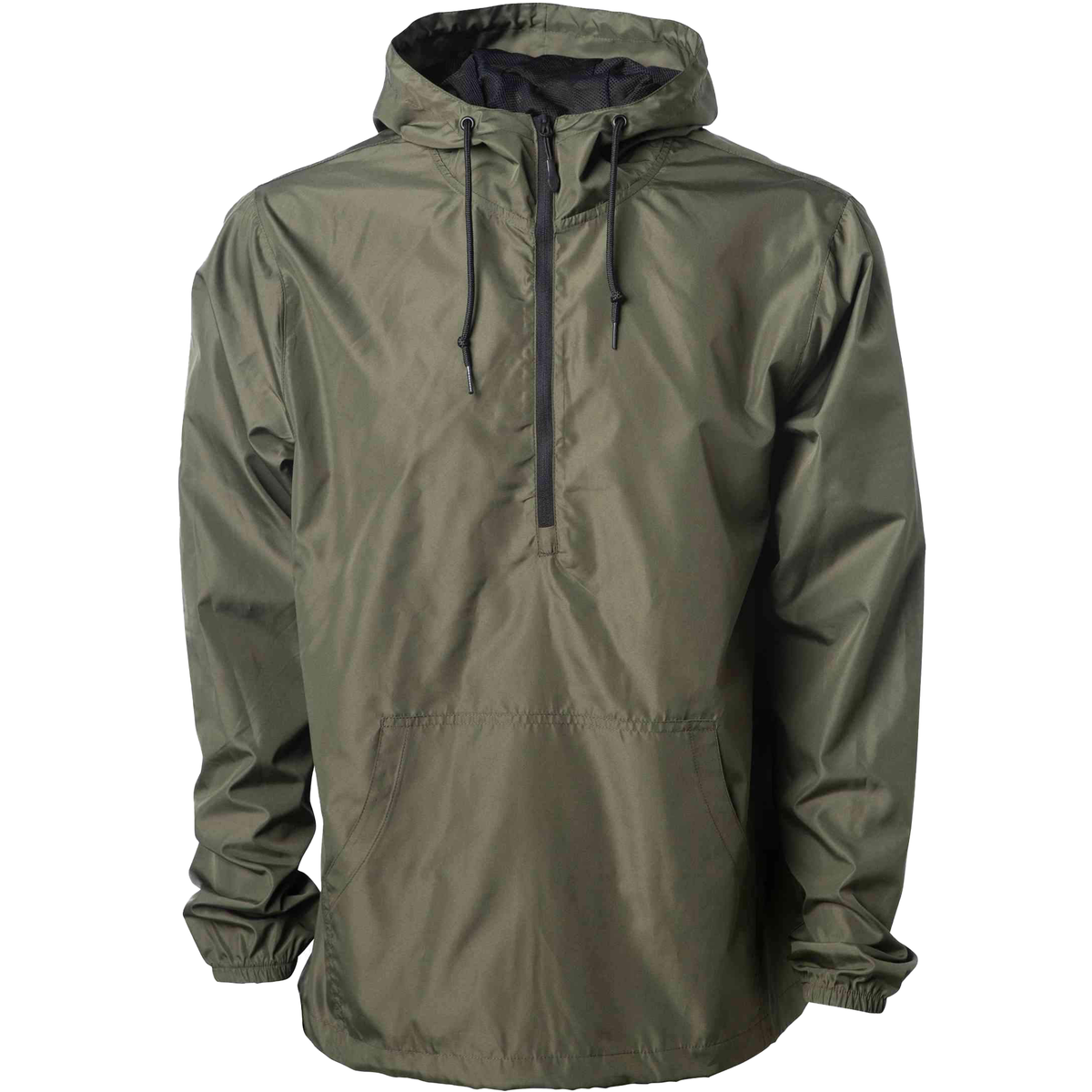 INDEPENDENT Lightweight Pullover Windbreaker Anorak Jacket