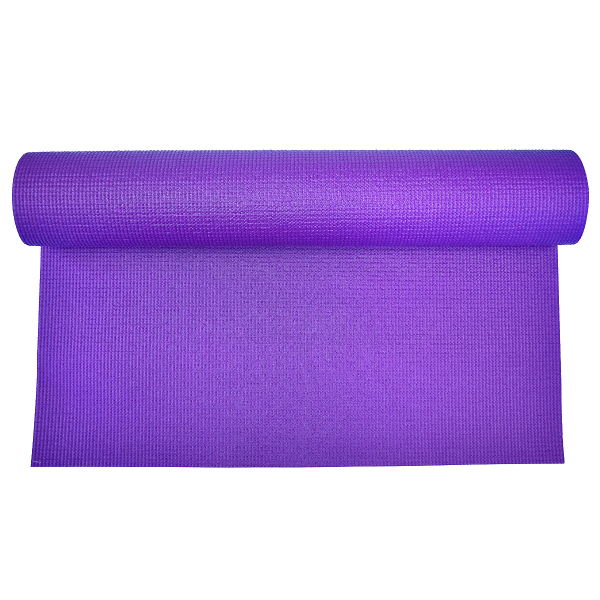 B6710 - Durable Non-Slip Textured Yoga and Aerobic Exercise Mat 3mm Thick Purple 3mm yoga mat aerobic mat Created by Product Upload durable workout mat fitness mat Canada non-slip exercise mat yoga yoga mat