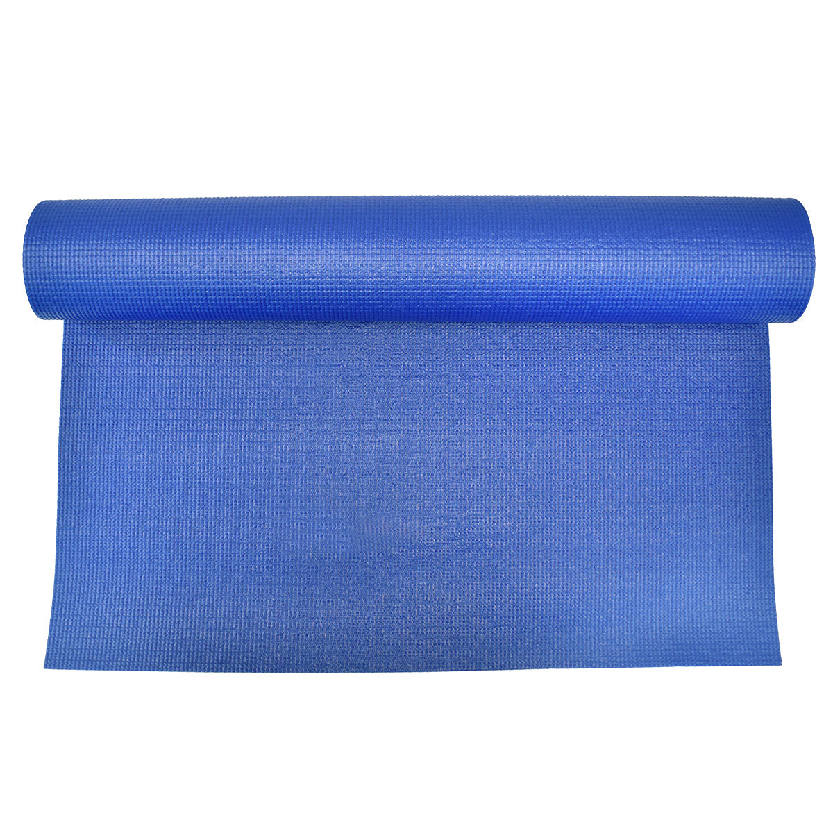 B6710 - Durable Non-Slip Textured Yoga and Aerobic Exercise Mat 3mm Thick Blue 3mm yoga mat aerobic mat Created by Product Upload durable workout mat fitness mat Canada non-slip exercise mat yoga yoga mat