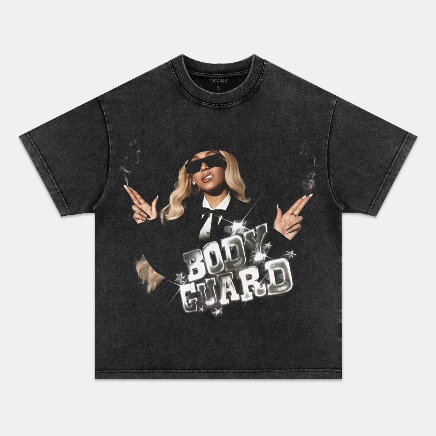 BEYONCE TEE V2 - Toronto Embroidery bulk orders custom decoration custom embroidery custom shirts custom t-shirts durable embroidered shirts embroidery service fast turnaround long lasting music pop premium quality professional embroidery professional grade tee shirts toronto embroidery trvibe apparel