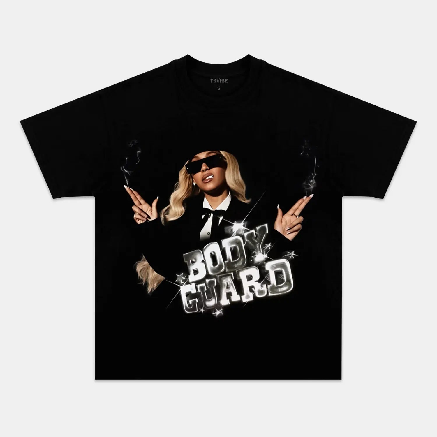 BEYONCE TEE V2 - Toronto Embroidery bulk orders custom decoration custom embroidery custom shirts custom t-shirts durable embroidered shirts embroidery service fast turnaround long lasting music pop premium quality professional embroidery professional grade tee shirts toronto embroidery trvibe apparel