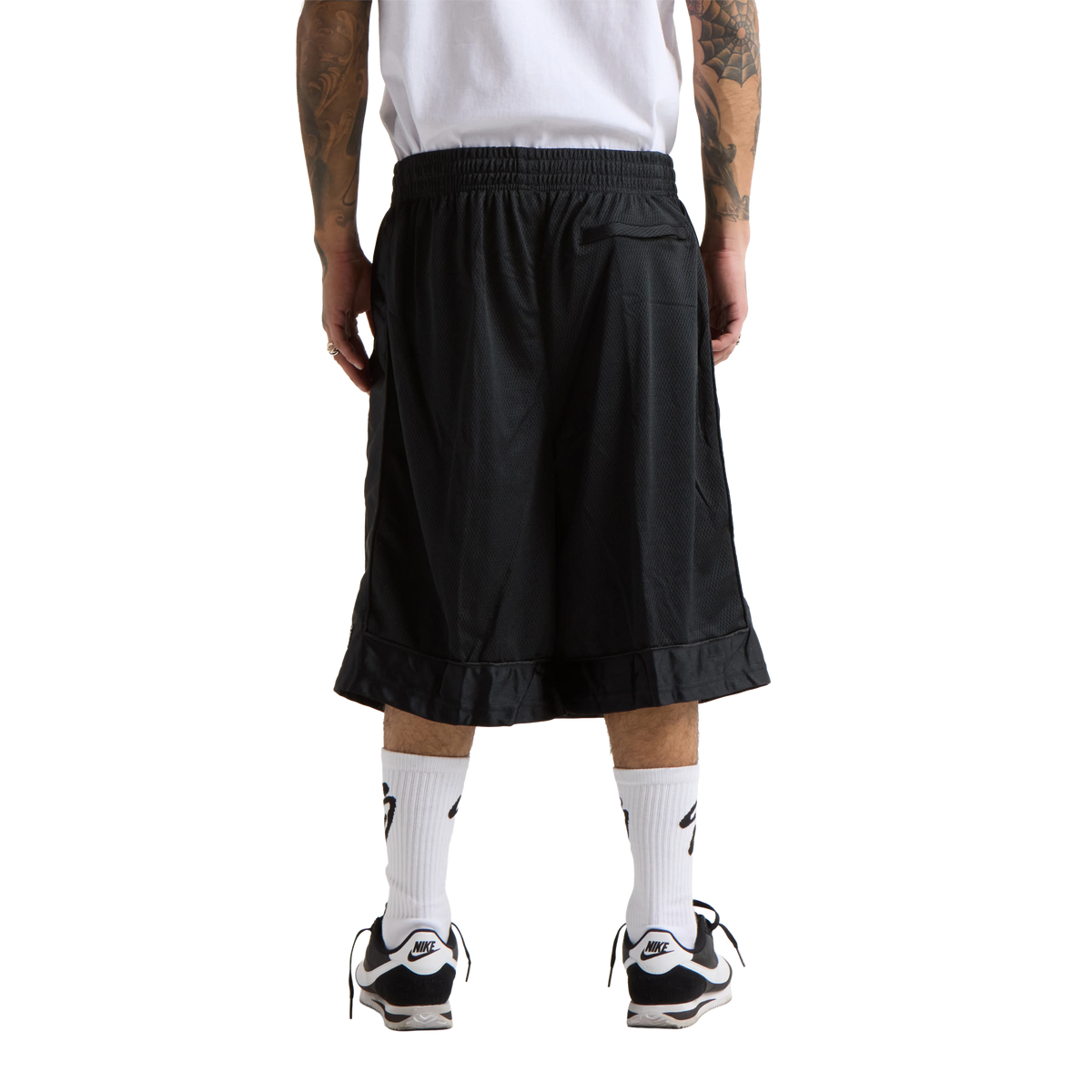 SHAKA WEAR Basketball Mesh Shorts, Closeout, Black