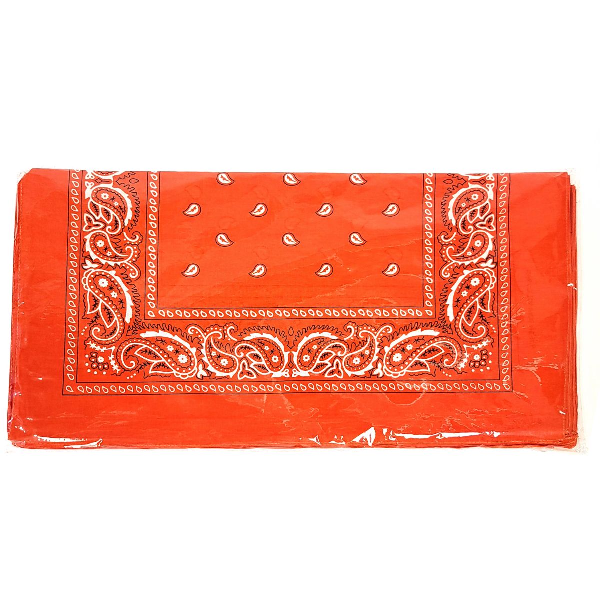Bandana - Dozen Package, Various Colours, One Size Orange Accessories
